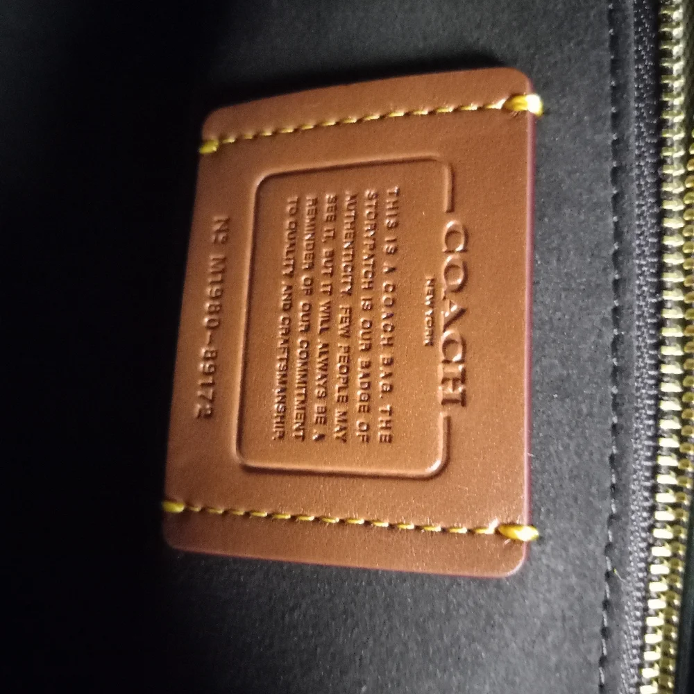 Coach Couriere Carryall Satchel In Colorblock Leather - Picture 7 of 15